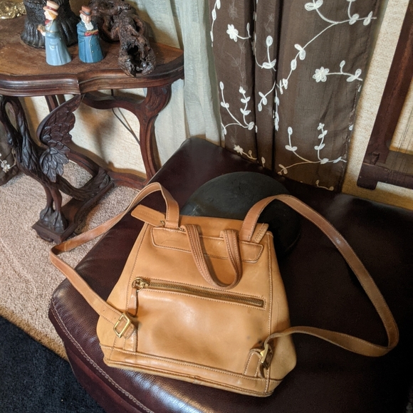 Authentic Coach leather back pack Vintage - Picture 3 of 10